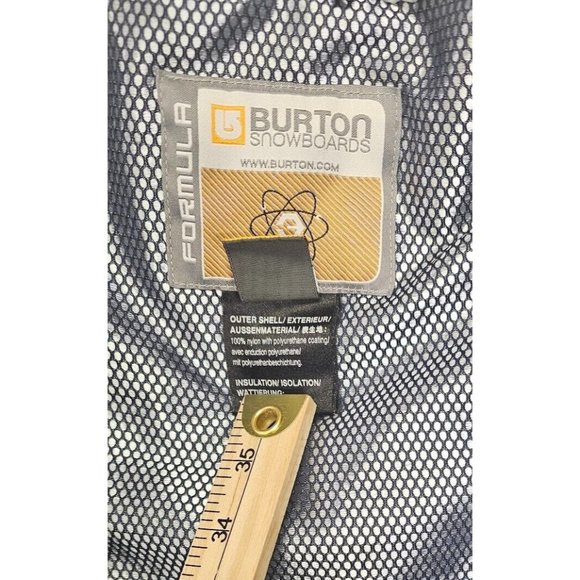 Burton Formula Womens Snowboarding Ski Jacket Active Lining System Blue/Orange M - Picture 8 of 8